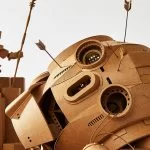 De nouvelles sculptures en carton articulées de Greg Olijnyk peuplent des mondes miniatures de fantaisie et de science-fiction