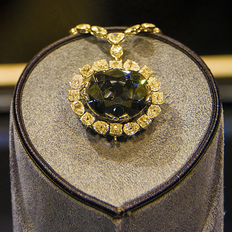 Hope Diamond au Smithsonian Museum of Natural History