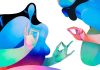 Les femmes posées rendues en dégradés vibrants par Hanna Lee Joshi incarnent la perte et l’acceptation