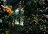Des milliers de fleurs fraîches et artificielles envahissent un dépanneur abandonné dans une petite ville du Michigan
