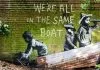 « A Great British Spraycation » : les nouvelles œuvres de Banksy interprètent avec effronterie les vacances d’été