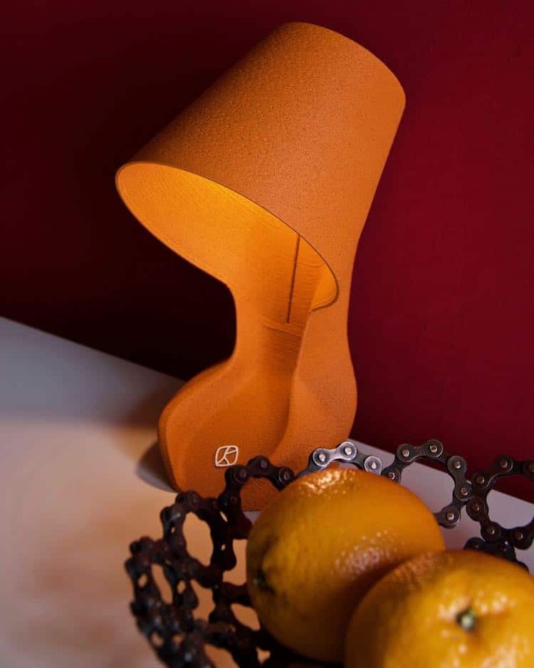 Lampe peau d'orange Ohmie