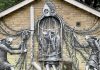 Les personnages de bandes dessinées monochromes de Phlegm explosent sur les murs à travers l’Europe