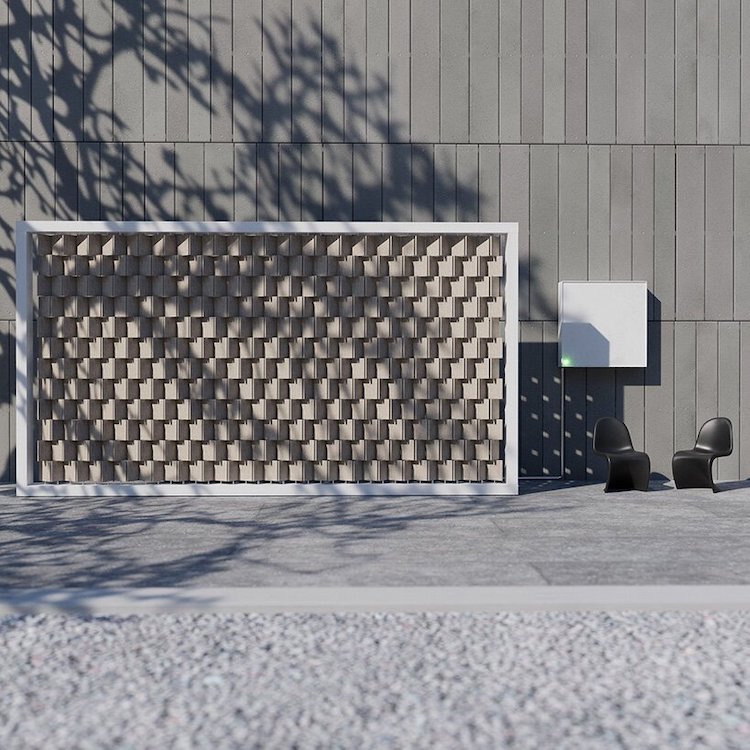 Mur d'éolienne par Joe Doucet