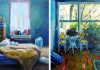 Les peintures à l’huile éthérées d’Ekaterina Popova donnent un aperçu des intérieurs chaleureux et intimes de la maison