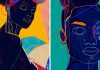 Des lignes minimales dessinent les femmes expressives dans les portraits audacieux de Luciano Cian